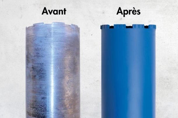 Resegmentation de couronnes Diam Industries