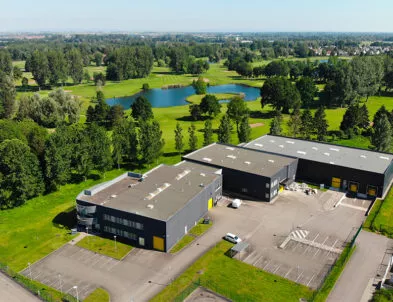 Diam Industries, vue d'un drone