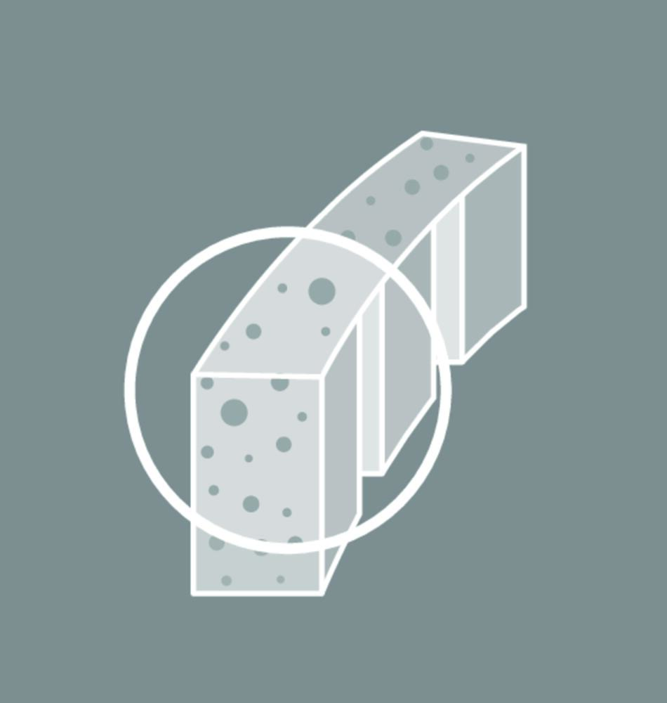 Segments diamantés crénelés hauteur 10 mm